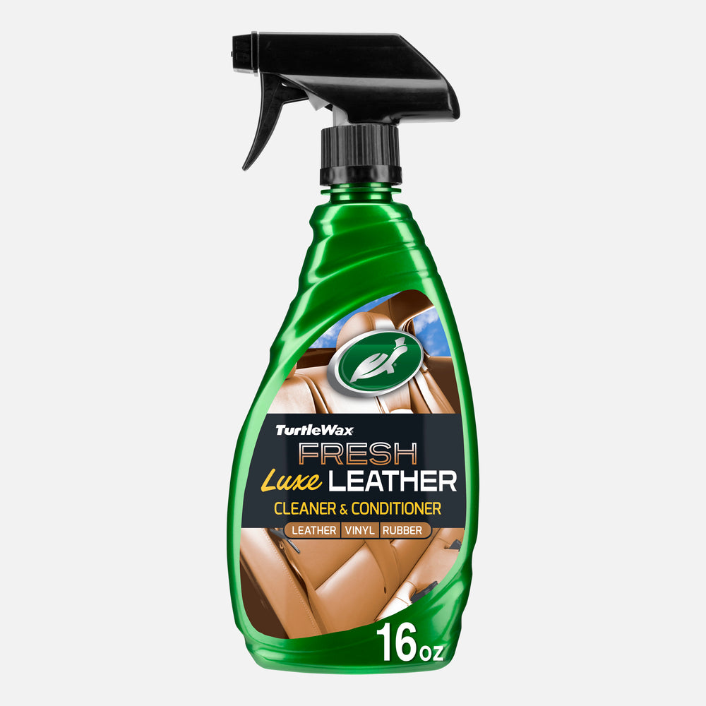 Turtle Wax Luxe Leather Cleaner bottle